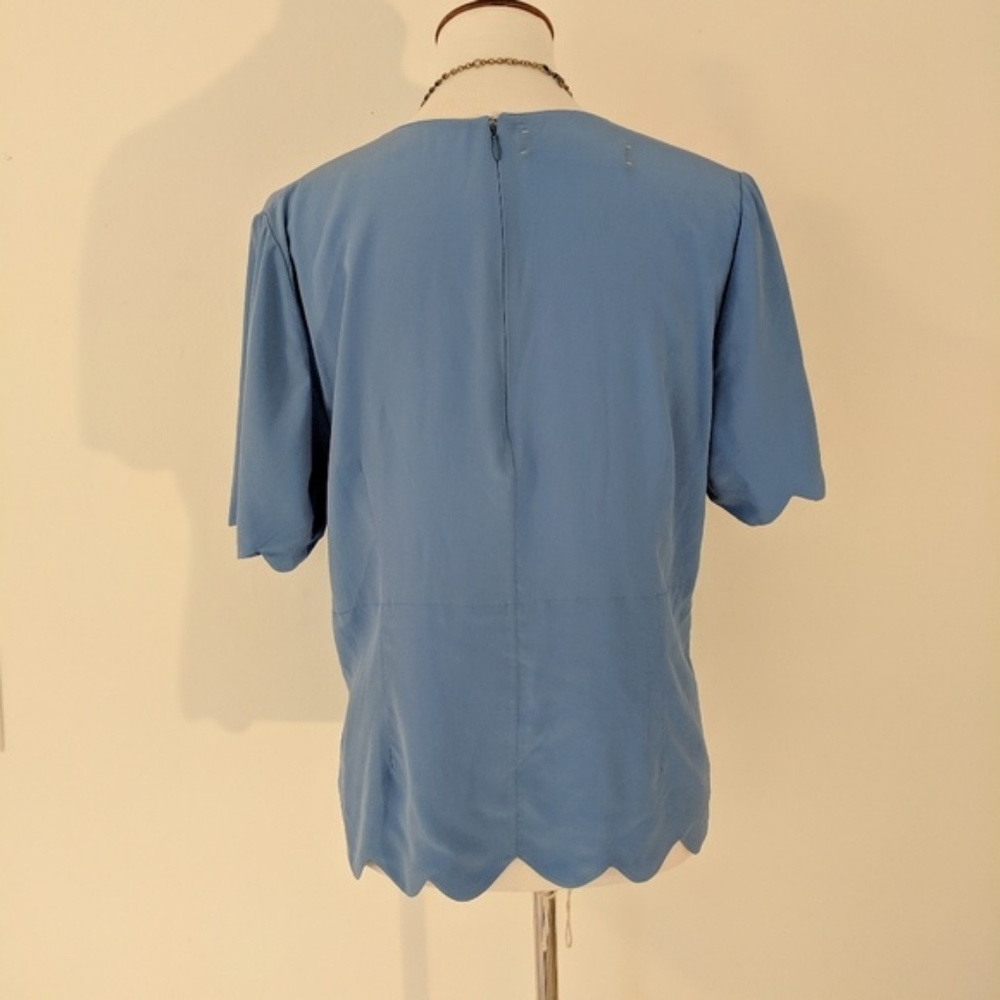 Marni Silk Scalloped Top - Picture 5 of 6